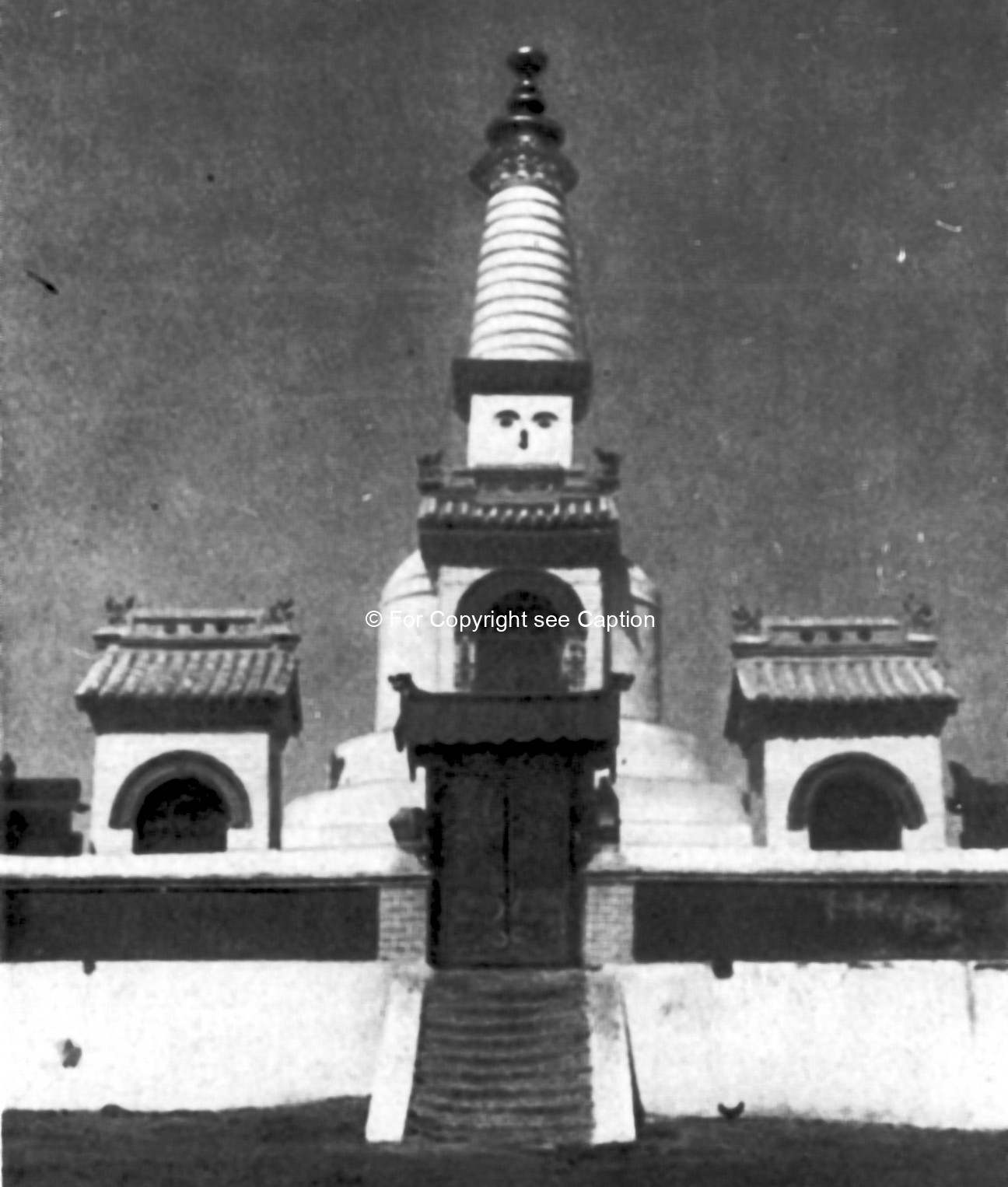 Jarankhashar stupa. Lomakina 2006, taken from Shepetilnikov, N. M., Arhitektura Mongolij. Moskva 196